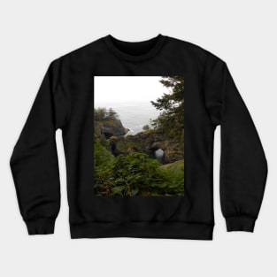 Oregon Coast Secret Spot Nature Photography Pacific Northwest Crewneck Sweatshirt